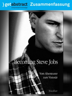 cover image of Becoming Steve Jobs (Zusammenfassung)